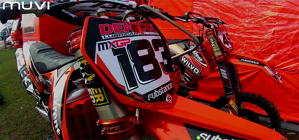 Veho Muvi K2 på brittiska mästerskapen i motocross
