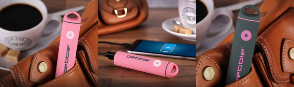 Veho Pebble Pink - till förmån för Rosa Bandet